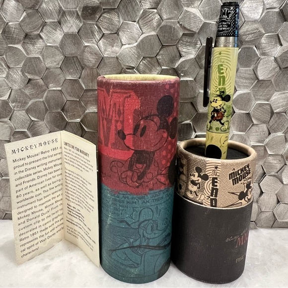 🆕 NWOT Extremely Rare Retro 51 Vintage Style Disney Mickey Mouse Pen - Picture 4 of 11